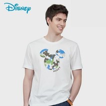 [디즈니골프] 남성 라운드 반팔 티셔츠 HL2MTS093