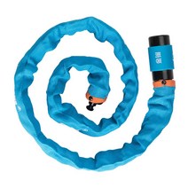 Security Anti-theft Lock with 2 Keys Portable Electric Scooter Motorcycle Bike Chain Cycling Bicycle, 02 Blue, 1개