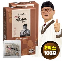 신선의 차 김오곤원장 진한 쌍화차   선물용 쇼핑백, 2박스 100포
