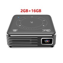 빔프로젝트 미니 프로젝트 휴대용 가정용 바닥 광고 빔 프로젝터 DLP P11 4K 프로젝터 안로이 9.0 DDR4 4GB, 01 2GB16GB Gray