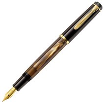 독일 Pelikan 펠리칸 Classic M200 피스톤 만년필 대리석 브라운 펜촉 M, 기본, 기본
