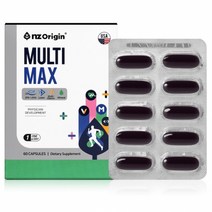 엔젯오리진 멀티맥스 종합비타민 오메가3 63g, 1개, 60캡슐