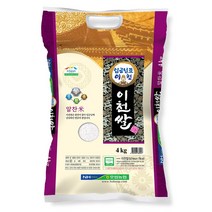 임금님표 이천쌀 4kg(백미 알찬미)/ 2022년햅쌀 농협경기미, 1포, 4kg