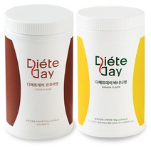 디에트데이 다이어트 쉐이크 2종 보틀세트, 바나나맛, 코코아맛, 필요없음, 1세트