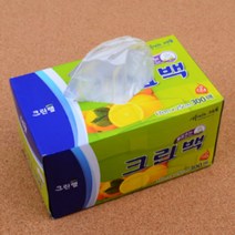 삼미호 뽑아쓰는 크린백 300매 과일포장지 야채봉투 위생봉투 위생팩 농산물포장비닐 채소봉투 위생비닐 채소비닐 야채포장, 25cm x 35cm