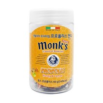 몽스프로폴리스 캔디 60g / 차량용 컵홀더용 & 휴대용 사탕/ 졸음방지사탕