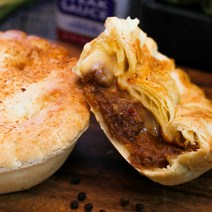 [미트파이] 스테이크 & 치즈 200g 호주 국민 간식 빵 뉴질랜드 파이, 스테이크& 치즈 201g