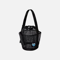 배럴 배럴 메쉬 샤워 토트백 8L 블랙 (BI1USBG01BLK), One Size