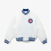 뉴에라 [뉴에라][공용]MLB 시카고 컵스 스타디움 재킷 화이트 (13338643)