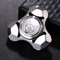 피젯스피너 키덜트장난감 스피너블 새로운 폭스 스테인레스 스틸 금속 피젯 스피너 성인 핸드 스피너 사무실 장난감 자폐증 스트레스 릴리프 완구 67, 스테인레스 스틸-SR