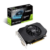 ASUS 피닉스 NVIDIA GeForce GTX 1650 OC 에디션 게이밍 그래픽 카드 (PCIe 3.0 4GB GDDR6 메모리 HDMI 디스플레이 포트 DVI-D
