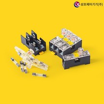 성호제어기기 퓨즈 홀더 LED 램프 표시형 유리관 휴즈홀더 fuse holder, SHFH-15A-L2P, 1개