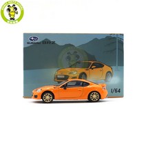 1/64 JKM 스바루 BRZ 레이싱 카 다이 캐스트 모델 완구 자동차 남아 및 선물, 03 Orange