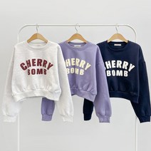 주니어스토리 [체리크롭맨투맨(기모)] 주니어의류 10대패션