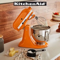 [KitchenAid] 키친에이드 5K5SS(5KPM5) 5쿼터 볼리프트 믹서 미국 공식 수입품, 화이트