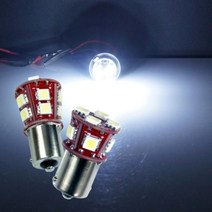 자동차 순정 램프 DIY 교체용 국산 LED 전구 캠핑카 버스 화물차 트럭 트레일러 픽업, 그린LED 12V용 9발 더블, 상세페이지참조