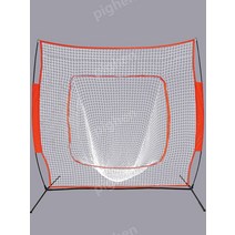 야구그물망 배팅연습 투수 투구연습 소프트볼 캐치볼, 야구 네트 152X152CM, 타악기훈련기[5면]블랙