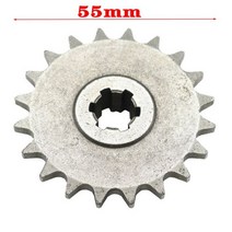 스프라켓 크랭크 샤프트 체인링 47cc 49cc 미니 모토 프론트 기어 박스 스프로킷 T8F 11T 13T 14T 17T 20T 피니언 체인 톱니 바퀴 금속 ATV 자전거 오토바이, T8F-20T