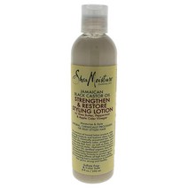Shea Moisture 자메이카 블랙 캐스터 오일 강화 복원 스타일링 로션 보습 스타일 236.6ml(8액랑 온스), 8 Ounce (1개)