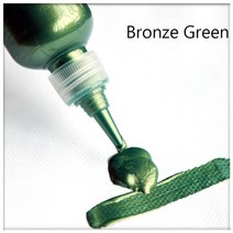 골드 금색 금분 페인트 커스텀 금분칠 불상용 아크릴 물감 방수 칼라 용량 다양 금속, 브론즈 그린