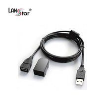 (LANStar 랜스타 USB2.0 연장 락(LOCK) 케이블 (AM-AF 10M (LS-USBLOCK-10M 랜스타/연장/케이블