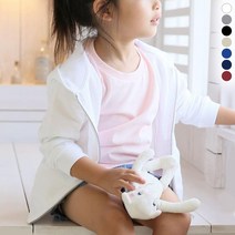 유아 아동 쭈리 후드 집업 후디 여아 남아 유치원생 주니어 후드티 티셔츠