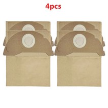 KARCHER 청소기 MV2 WD2000 WD2399 A2000 A2099 WD2250 A2004 A2054용 먼지 봉투 액세서리 교체, 4pcs