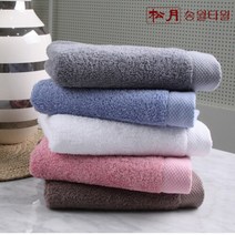 송월 40수 220g 호텔타월 타올 수건, 분홍