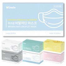 국산 귀편한마스크 비말차단 귀안아픈 덴탈마스크 KF-AD 50매 식약처인증, 1개, 50개