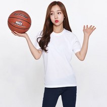 모임티 폴리100 무지 헬스복 단체복 운동 트레이닝복 남녀공용 인쇄가능 티셔츠