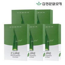 [김정문알로에] 큐어 알로에 마스크팩 시즌2 50매, 단품