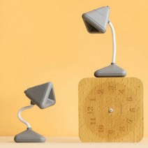 LED 책상 공부방 코브라 자석 탁상 쪼꼬미 스탠드 조명, 미니 탁상 램프 (건전지 포함)
