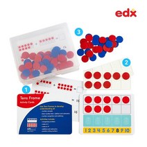 EDX 보면서 익히는 숫자이해 활동세트 (활용서16포함) (26201C) 창의수학 학습교구