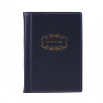 동전수집 케이스 기념주화 앨범 코인 캡슐 가 선물 용품 120 포켓 pvc 책 보관 홀더, f