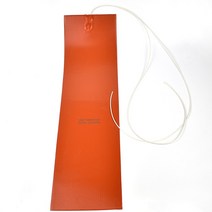 발열판 usb 발 발열패드 5V 12V 24V 36V 48V 110V 220V 380V 실리콘 난방 패드 광장 고무 열 매트 온수 침, 04 150x50mm_02 24V