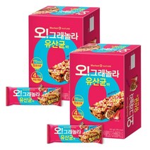 오리온 오 그래놀라 유산균바 15p, 525g, 2개