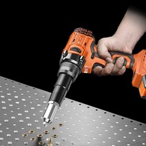 전동 리벳건 전동드릴 충전식 팝너트건, 428TV 배터리 1개