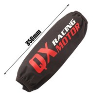 쇼바 270mm 350mm 리어 쇼크 업소버 서스펜션 프로텍터 보호 커버 CRF YZF KLX 더트 바이크 오토바이 ATV 쿼드 모토 크로스, [02] 350mm, 02 350mm