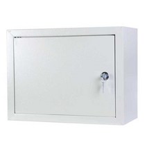 서류 보관용 캐비닛 수납장 소형 가구 관물함 철제, 가로 500x폭 170x높이 600mm