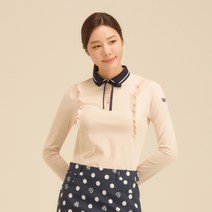 엘르골프 엘르골프 여성 러플 변형 티셔츠_6H25203