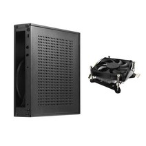 pc본체케이스 데스크탑데스크탑 미니 ITX 케이스 HTPC 섀시 게임 컴퓨터 라디에이터 MINI-ITX 초박형 마더, 한개옵션1, 01 Black