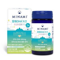 모어DHA 키즈 미니 초임계 오메가3 어린이 60캡슐, 모레파 키즈 1개