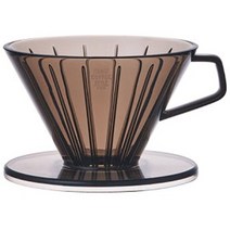 일본직발송 4. 킨토 드립퍼 SCS 블루워 2cups 플라스틱 클리어 그레이 27649 B014VOLE64, 2 cups_One Color, 2 cups_One Color, One Color