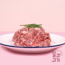 [일간고기][냉장]무항생제 한돈 후지뒷다리살 다짐육 500g, 없음