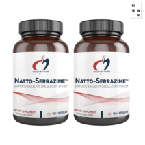 디자인포헬스 나토키나제 129mg 세라자임 120캡슐 2병 대용량(8개월), 본품