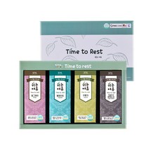 다예 찻잎 4형제 4종 선물세트+쇼핑백포함 얼그레이+페퍼민트+우롱+잉글리쉬블랙퍼스트, 1개