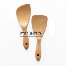 혁신적인 실용적인디자인 청결한 50pcs 너도밤 나무 목재 쌀 스푼 스쿠퍼 아이스스쿱, B