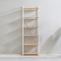 가구느낌 위니책장, 화이트, 6단