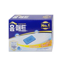 홈매트 매트형 모기퇴치제 리필, 6개, 150매