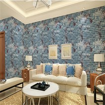 [5m X 60cm]붙이는벽지 포스트잇벽지 안방벽지색 전세벽지 부분도배 개나리벽지 아파트도배 오피스텔꾸미기 전세집도배 벽지 곰팡이 제거 벽지땜빵 셀프도배, 16.레터링블루